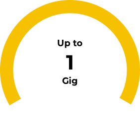 Up to 1 Gig